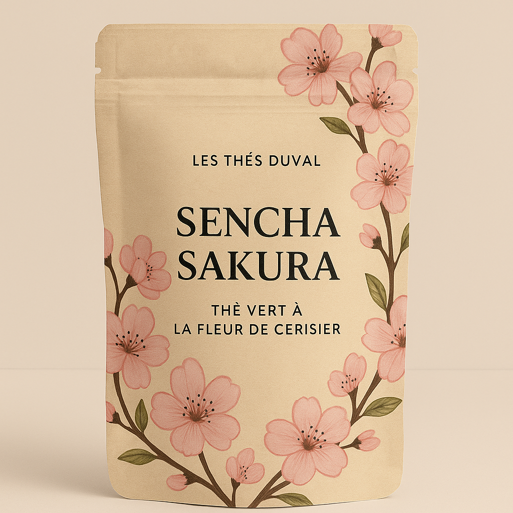 Sencha Sakura – Thé vert à la fleur de cerisier