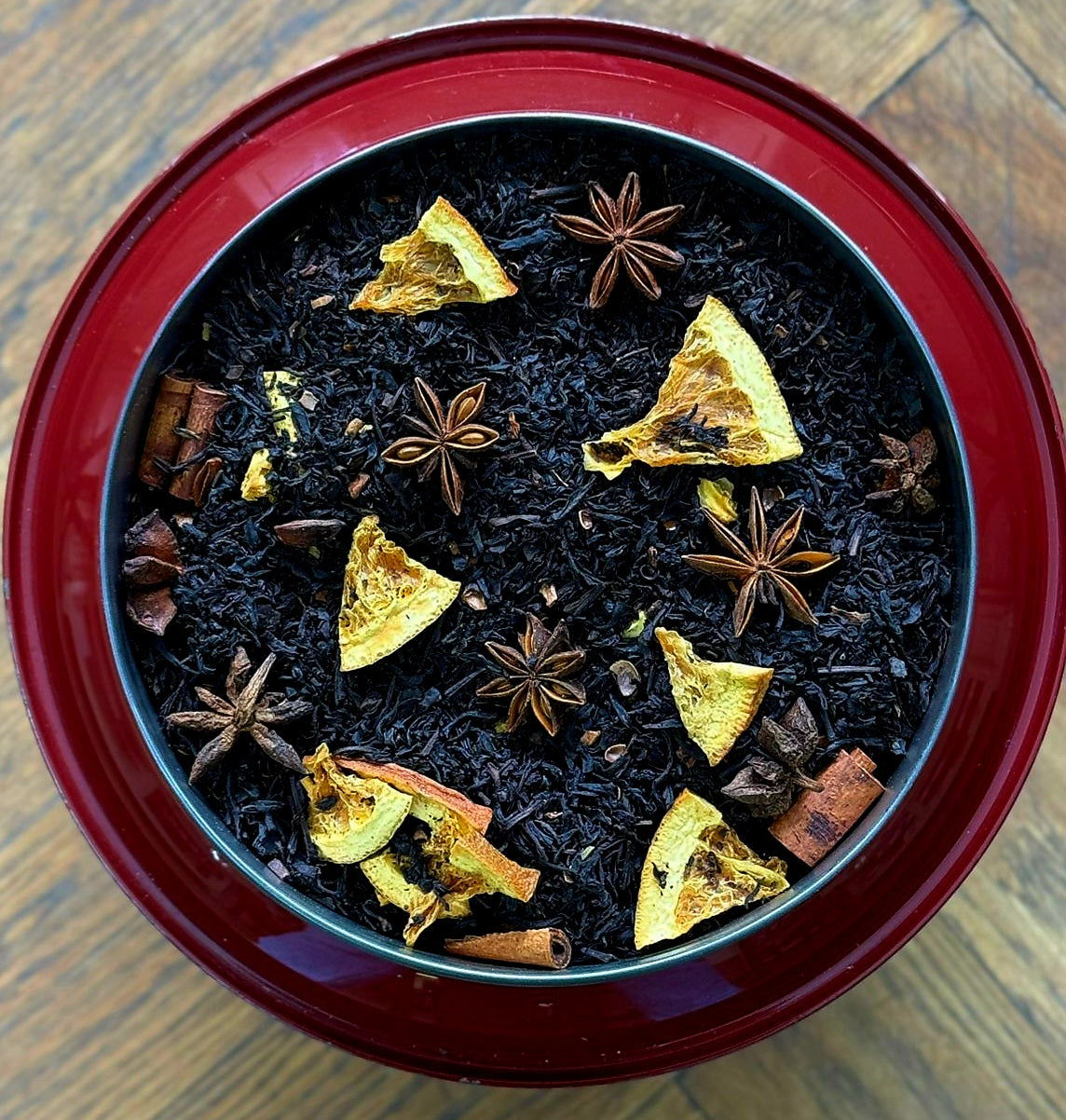 Nuit Étoilée – Thé noir parfumé cannelle orange