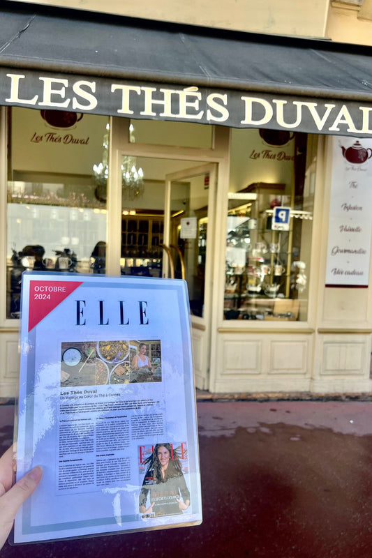 Les Thés Duval à l'honneur dans le magazine ELLE : Un hommage à l'excellence du thé artisanal