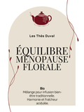 Menopause Floral Balance – Organic Herbal Tea Harmony and Tangy Freshness –