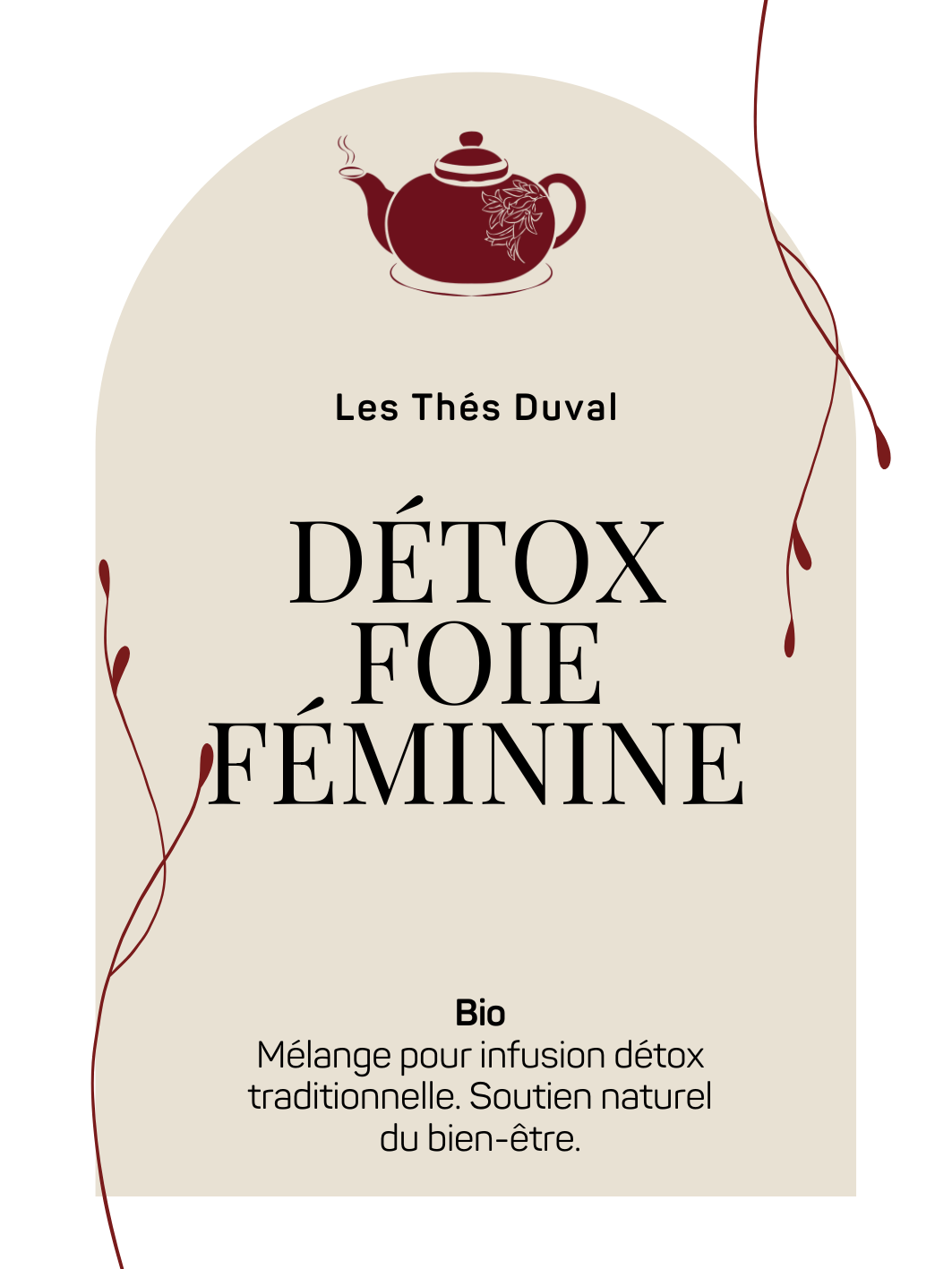 Feminine Liver Detox – Organic Herbal Tea for Natural Wellness Support –