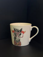 Porcelain Mug – Elegant Animals