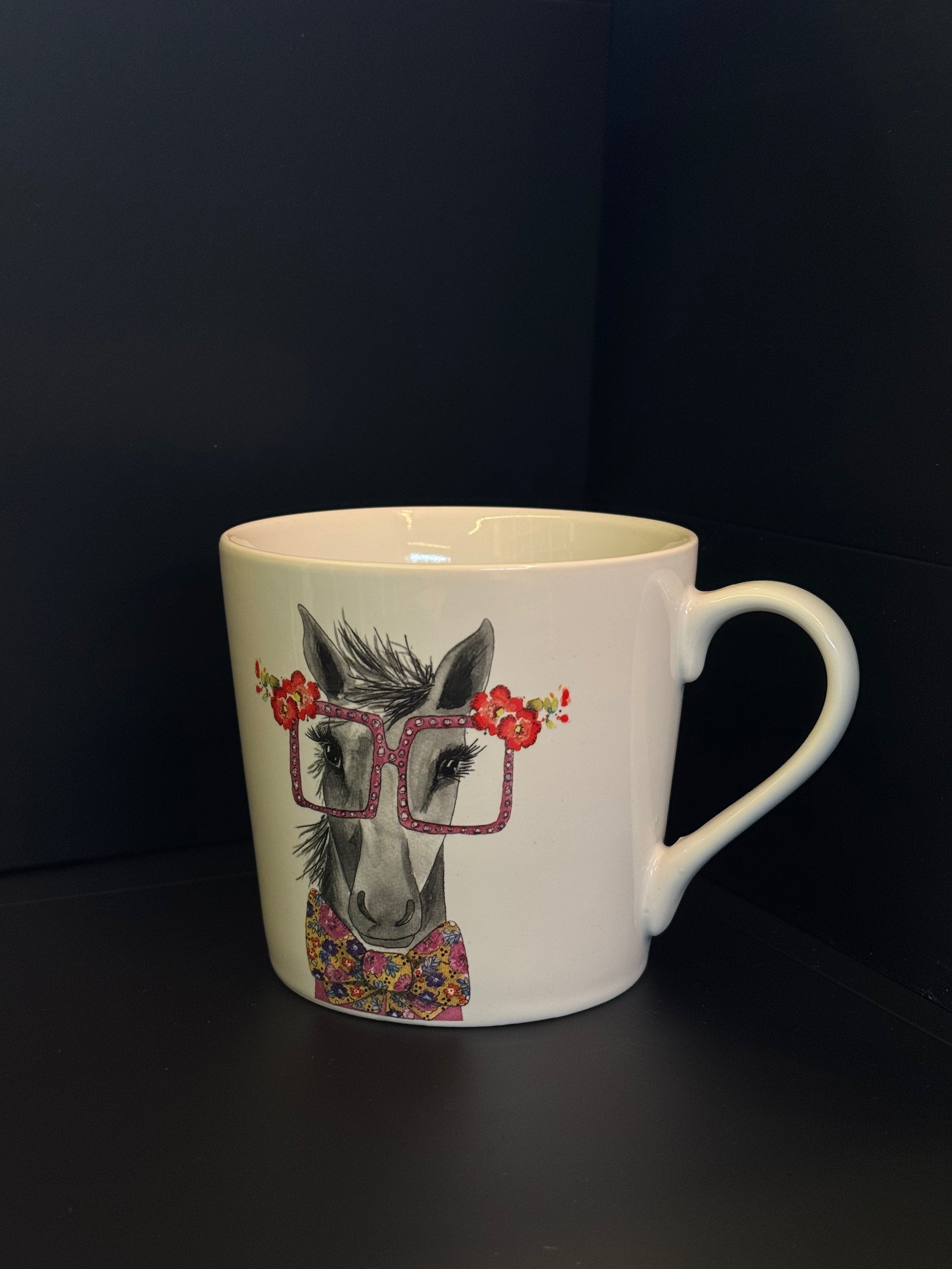 Mug en Porcelaine – Animaux Élégants