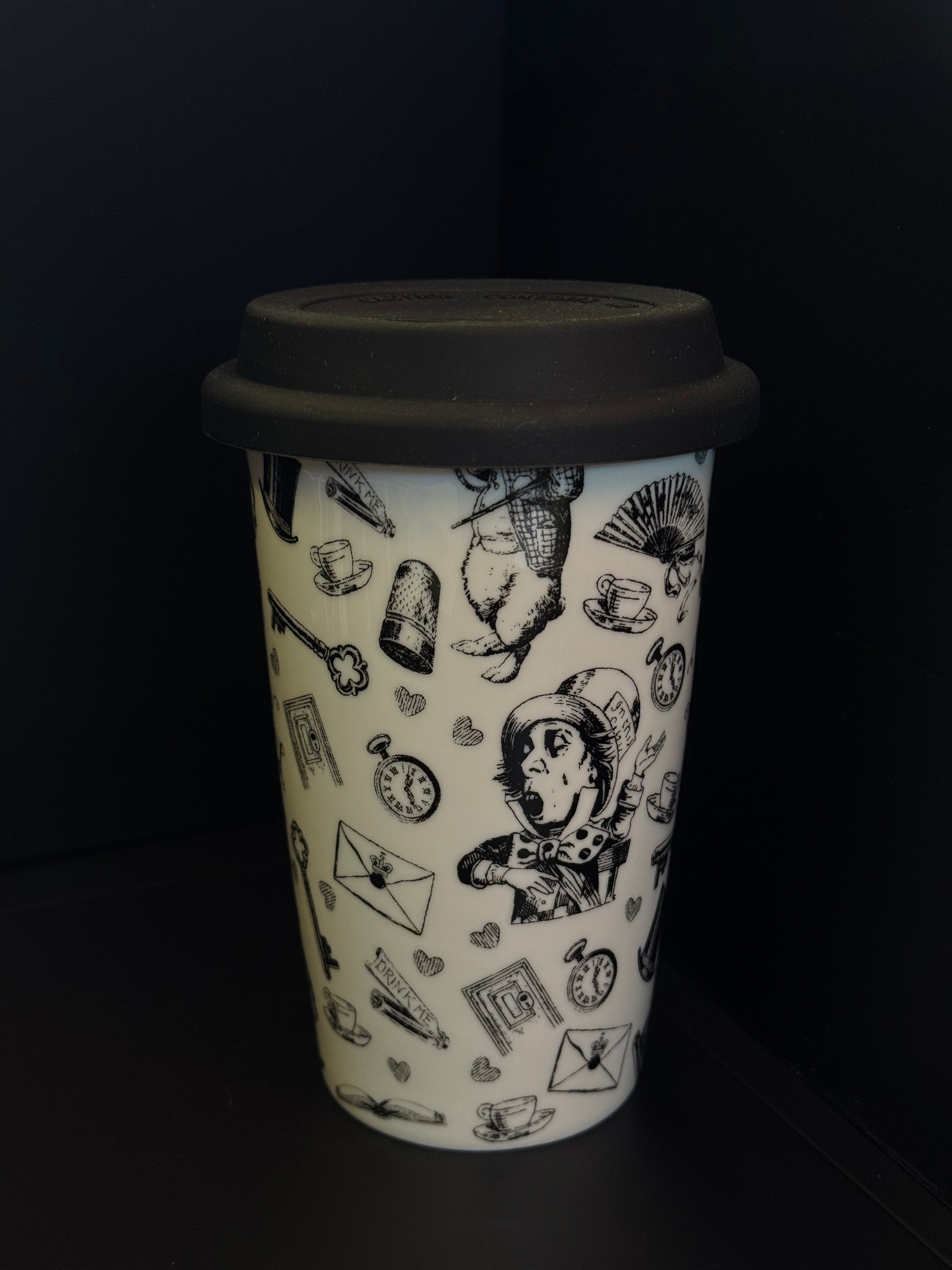 Mug à Emporter en Porcelaine – Alice in Wonderland
