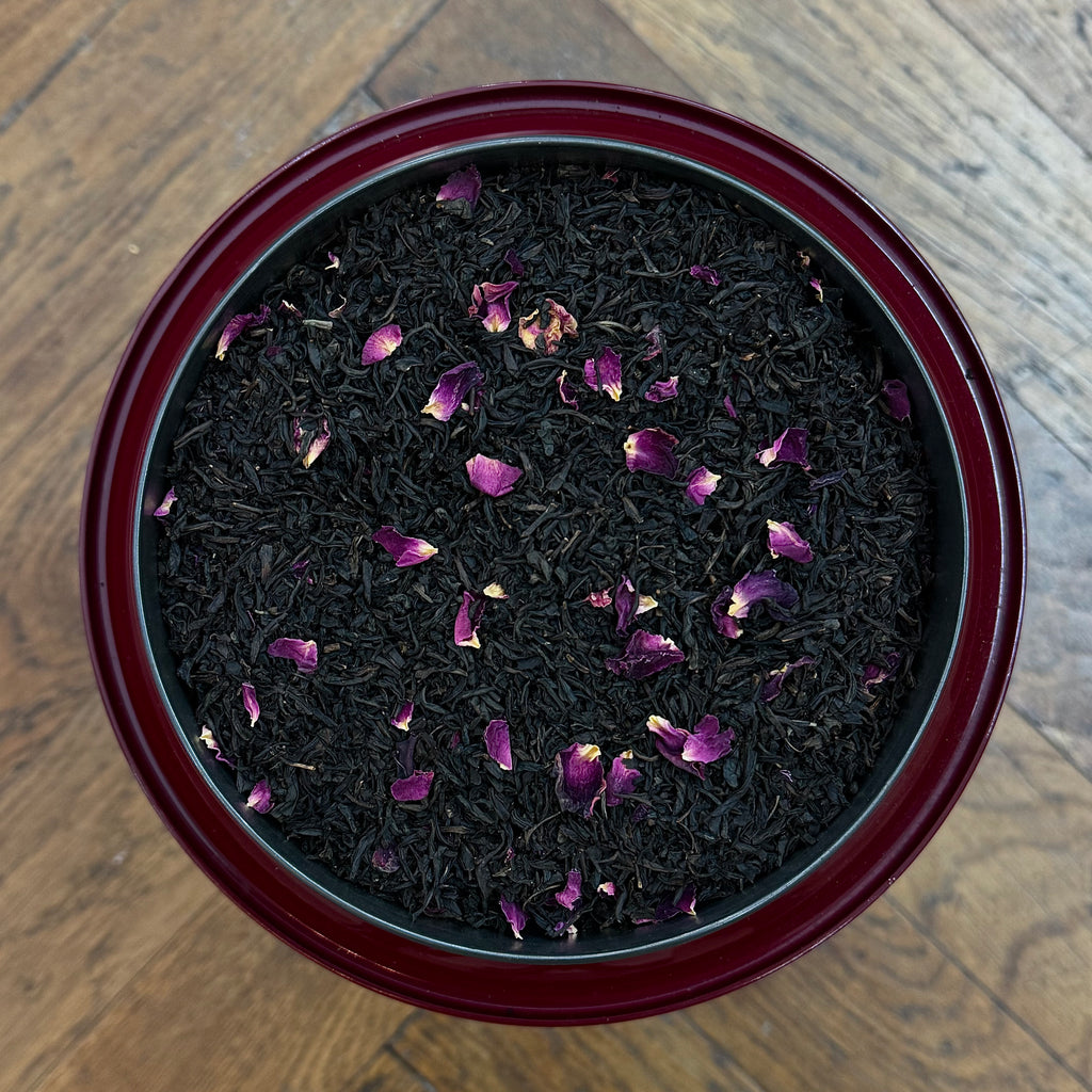 Thé Noir Parfumé de Chine à la Rose