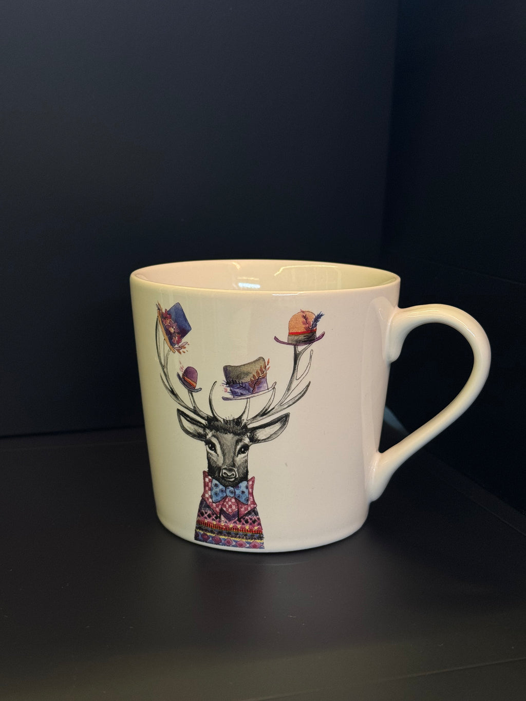 Porcelain Mug – Elegant Animals