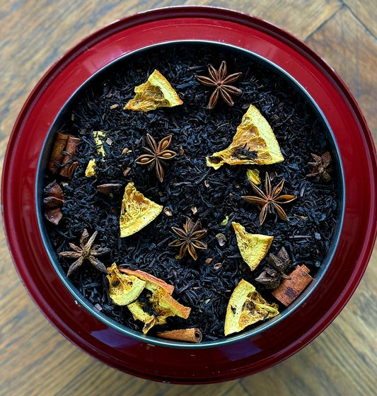 Nuit Étoilée – Thé noir parfumé cannelle orange