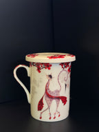 Feline Teacup Infuser — Elegance & Poetry