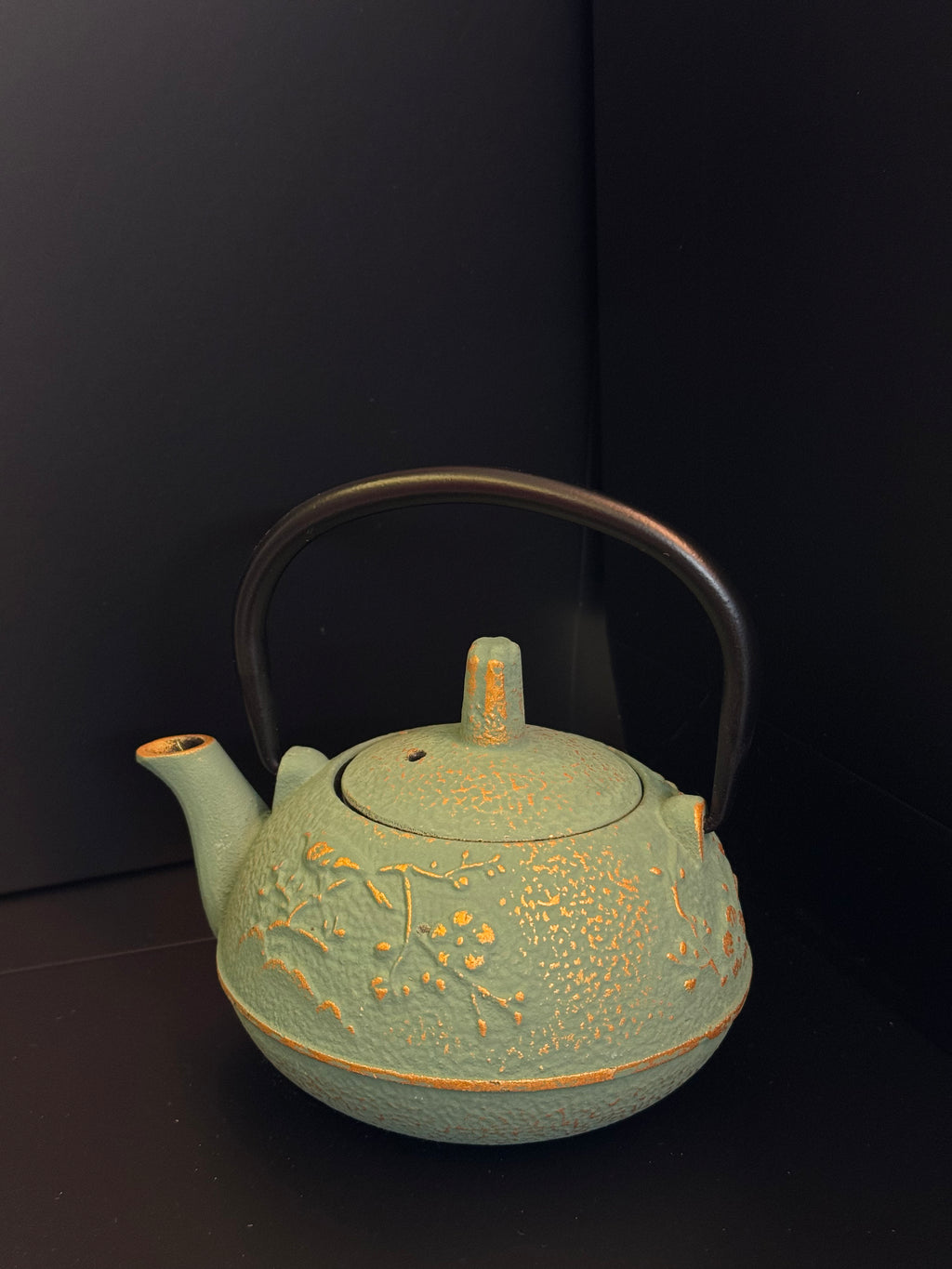 Mini Cast Iron Teapot 300 ml — Japanese Elegance & Individual Size