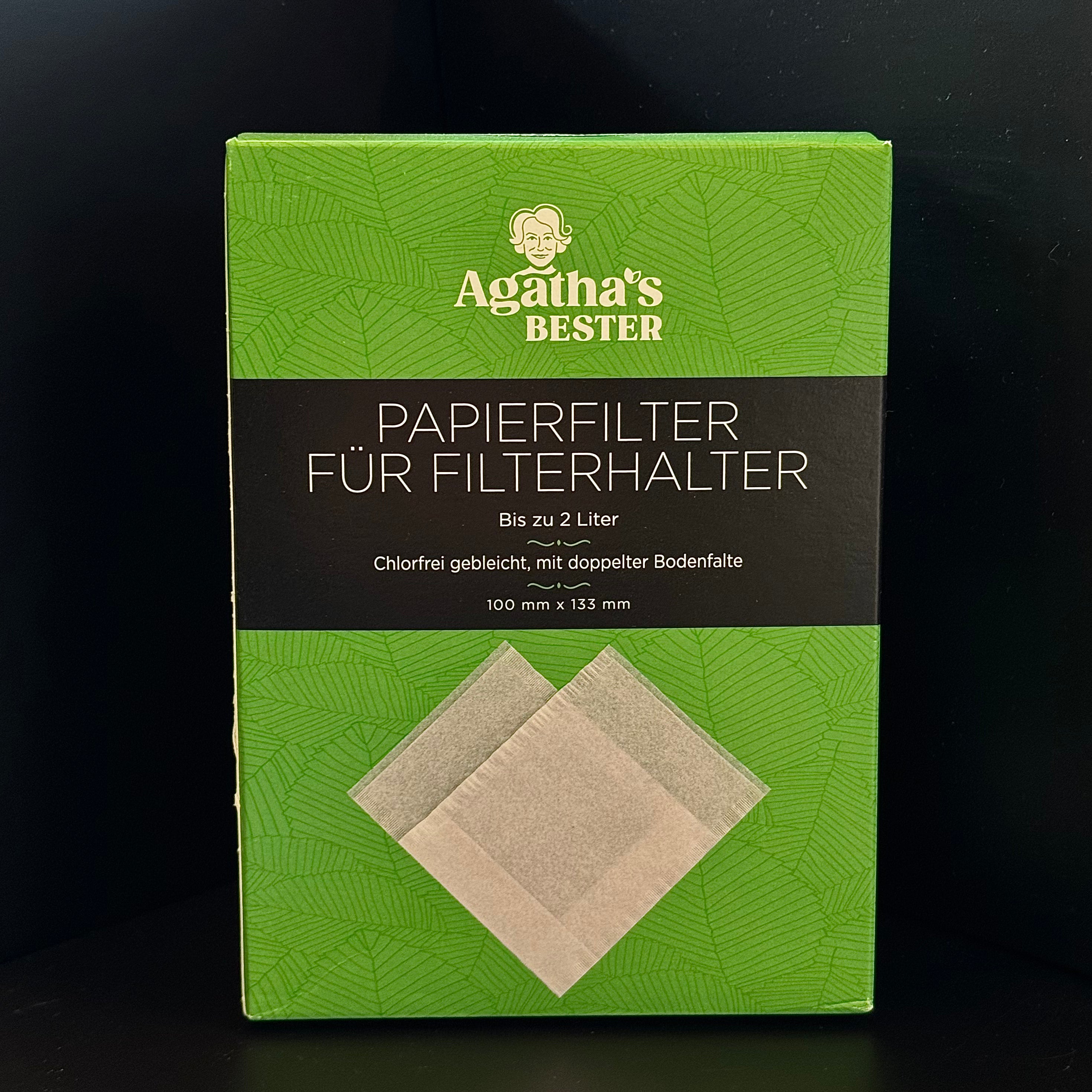 Filtre papier large