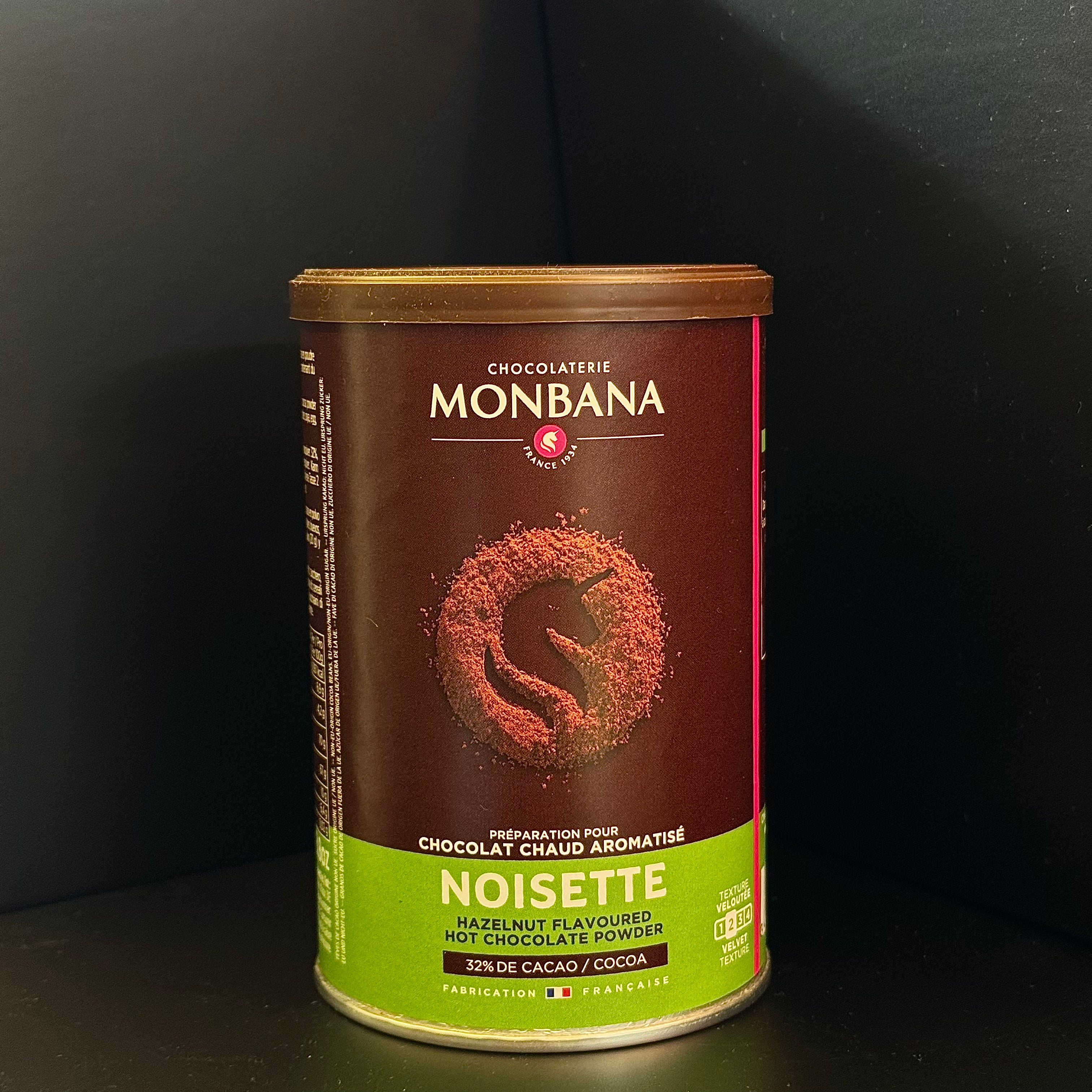 chocolat noisette en poudre - Monbana