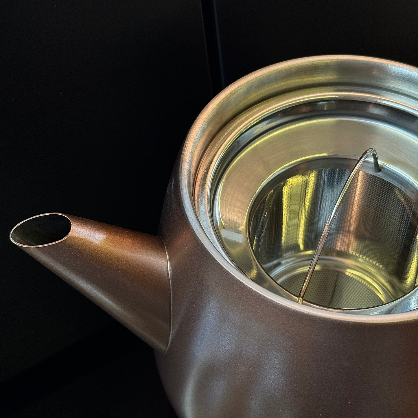 Théière double revêtement